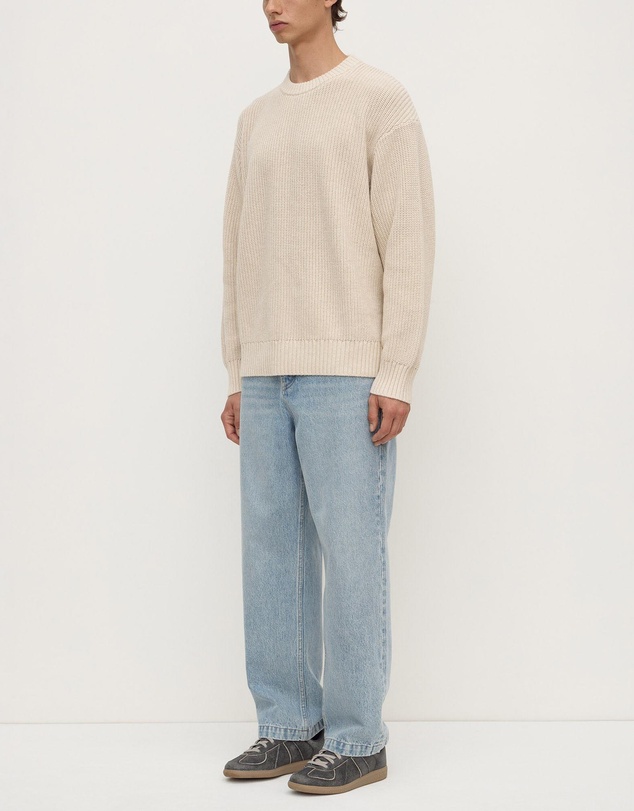 Assembly Label - Carson Cotton Rib Knit Jumper