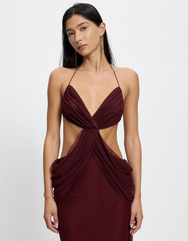 Jaded London - Draped Vida Maxi Dress
