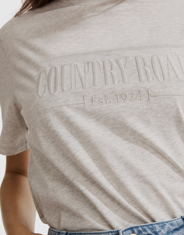 Country Road - Australian Cotton Heritage Embroidered T-shirt