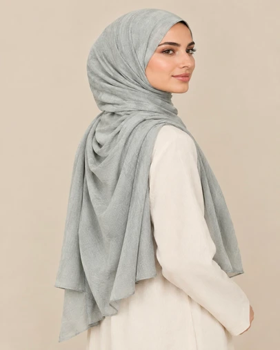 Mod Squad - Double Stitch Hijab- Cool Mint