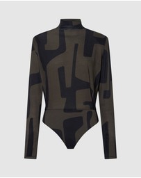 CAMILLA AND MARC - Eidra Printed Long Sleeve Bodysuit