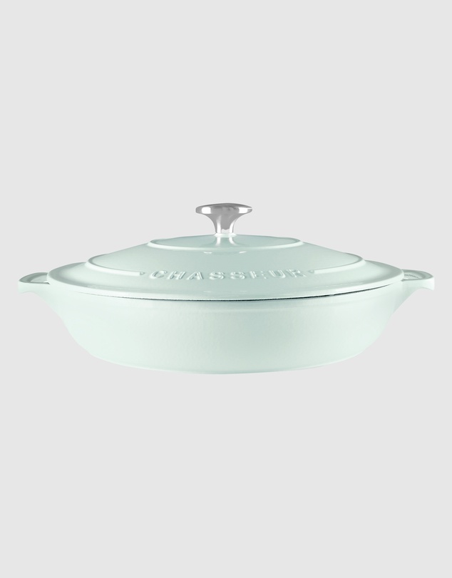 Chasseur - Round French Oven 30cm - Duck Egg Blue