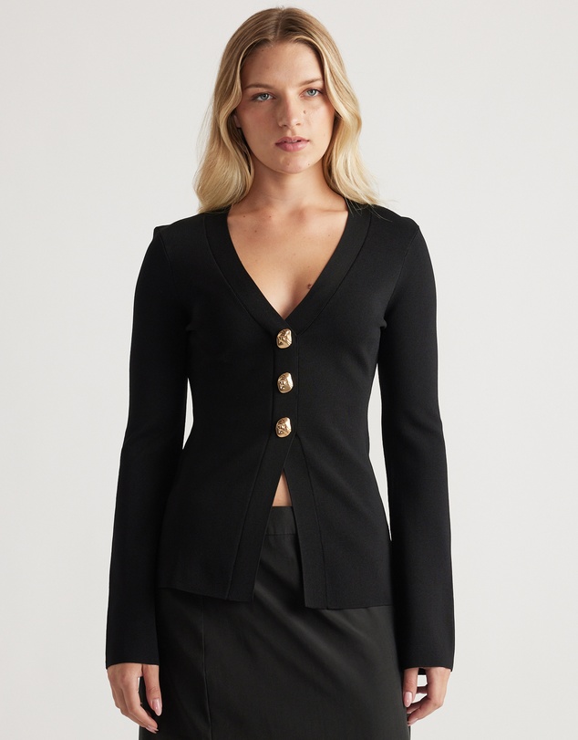 Decjuba - Candice Longline Knit Cardigan