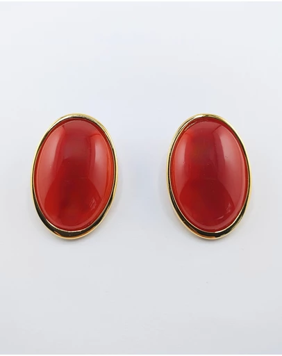 Izoa - Renna Statement Stud Earrings