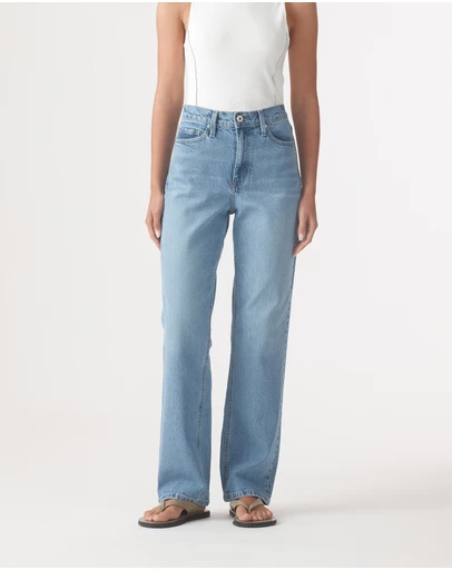 Outland Denim - Zoe High Straight Jeans