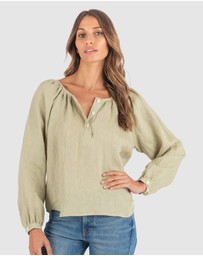 CAMIXA - Poem Linen Blouse