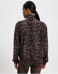 adidas Performance - Workout Essentials Leopard Woven Jacket