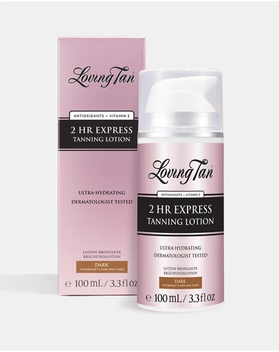 Loving Tan - 2-Hour Express Tanning Lotion Dark 100ml