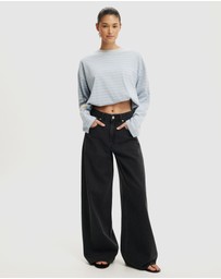 Cotton On - High Rise Wide Jeans