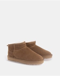 AusWooli Ugg Boots - Noosa Sheepskin Classic Ultra Mini Boot