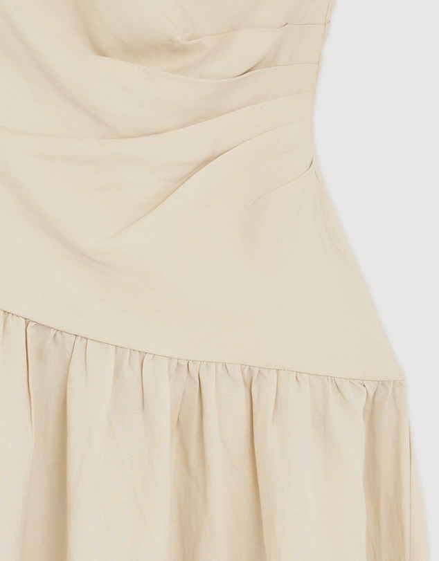 Revibe - Repaired Shona Joy Gigi One Shoulder Maxi Dress - AU 10