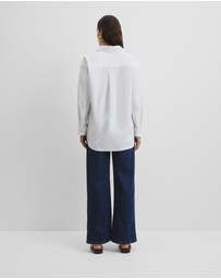 Country Road - Oversized Australian Cotton Oxford Shirt