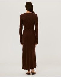 Calli - Jamie Cupro Dress