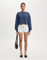 Cotton On - Wide Band Micro Sweatshorts