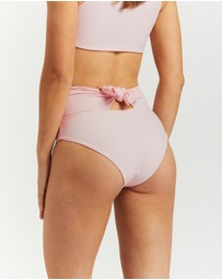 Fiola Rose Swim - Leilani High Waisted Bottoms