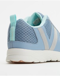 Vionic - Maren Elastic Lace Sneaker - Blue