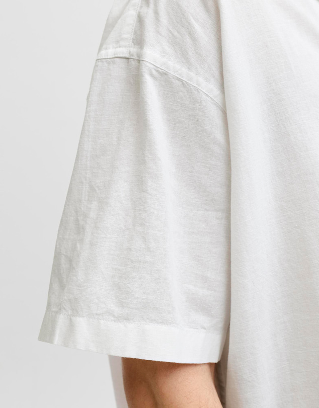 Jack & Jones - JJEBreeze Linen Blend Resort Shirt SS SN