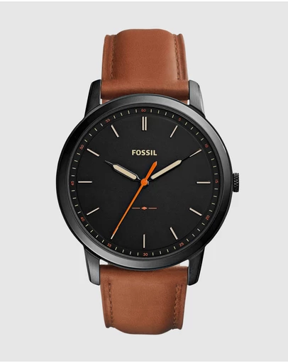 Fossil - The Minimalist 3H Brown Analogue Watch