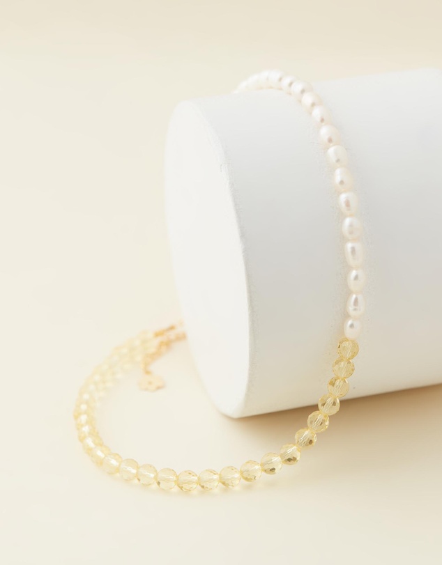 Senso - Pearl & Swarovski Choker