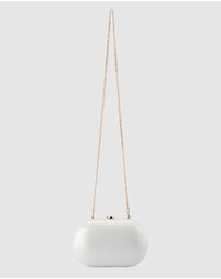 Olga Berg - Izza Oval Clutch