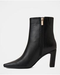 Forever New - Sophie High Block Heel Ankle Boots