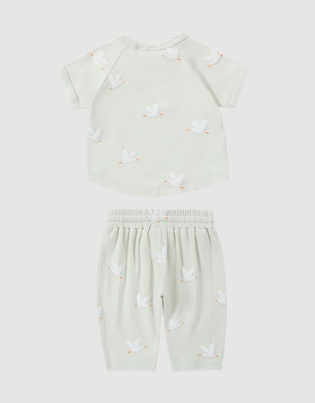 Susukoshi - Boxy Tee x Pant Set
