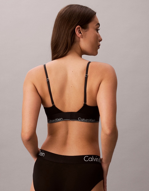 Calvin Klein - Icon Cotton Modal Lightly Lined Balconette Longline Bra