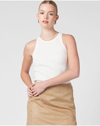 MVN - Faux Suede Mini Skirt