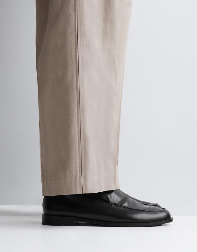 COS - Polished-Leather Loafers - Men's