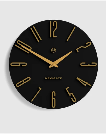 Newgate - Newgate Empire State Wall Clock-Black