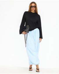 Dazie - Nostalgia Oversized Long Sleeve Tee
