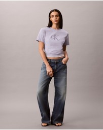 Calvin Klein Jeans - Embroidered Monogram Logo Tee