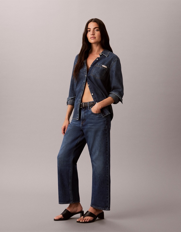 Calvin Klein Jeans - Relaxed Crop Jeans