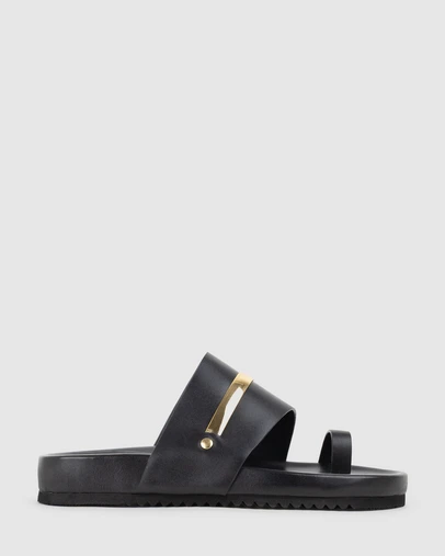 Edward Meller - KOLE Toe Thong Slide with Stripe