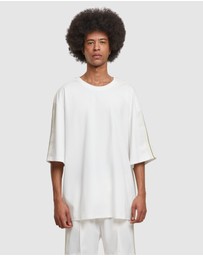 Urban Classics - Tennis Core Tee - White