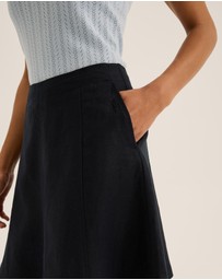 Review - Jane Linen Mini Skirt