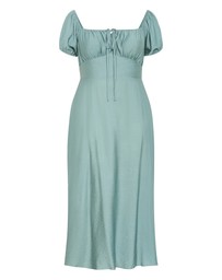 City Chic - Abbigail Split Maxi Dress