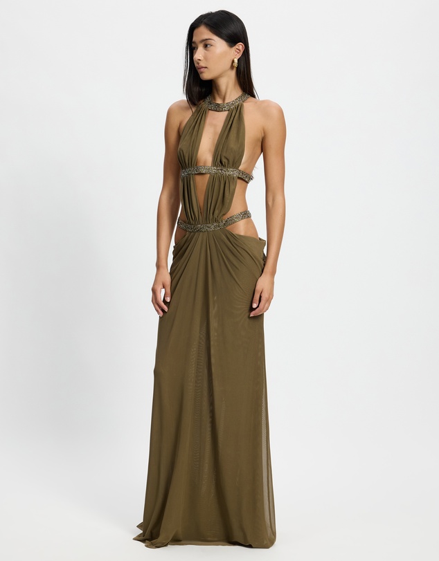 Jaded London - Cut Out Maxi Dress