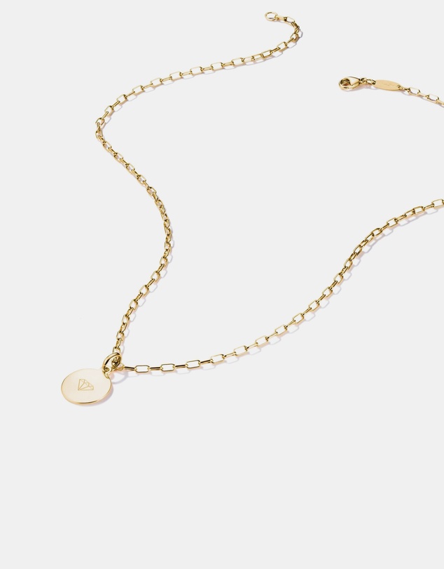 THOMAS SABO - THOMAS SABO Charm Necklace Paperclip Gold