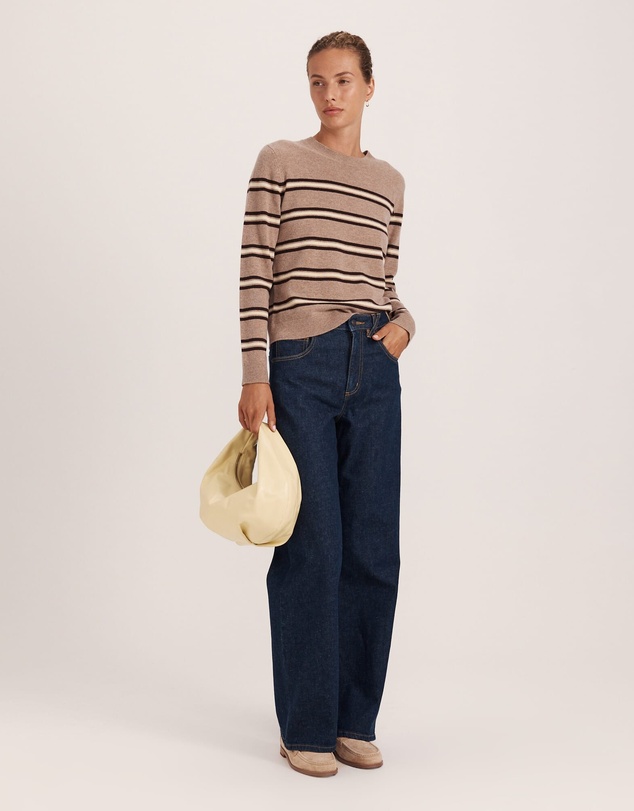 SABA - Nora Wool Cashmere Stripe Knit
