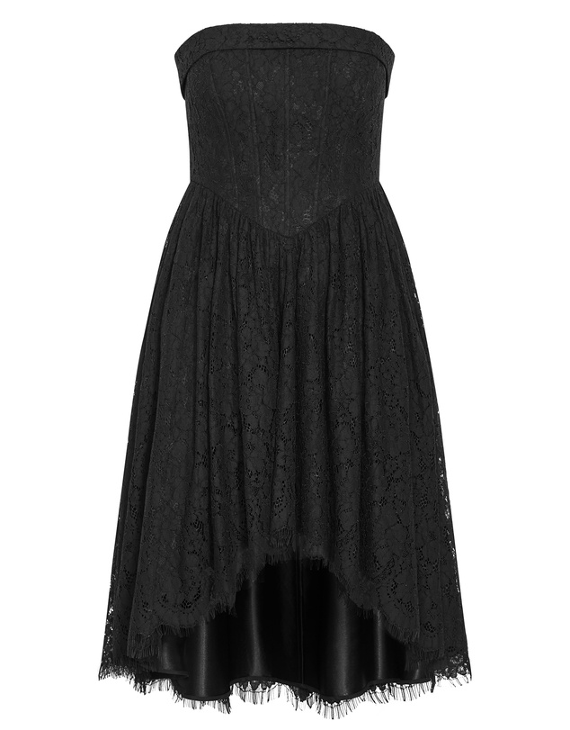 City Chic - Delaney Strapless Lace Dress