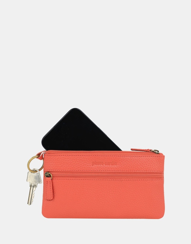 Pierre Cardin - Pierre Cardin Genuine Leather Coin Purse