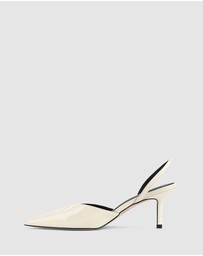 Siren - Yoco Slingback Kitten Heels