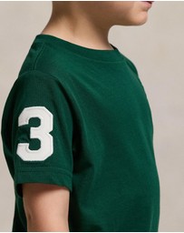 Polo Ralph Lauren - Big Pony Cotton Jersey Tee - ICONIC EXCLUSIVE - Kids