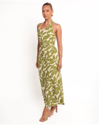 Petal & Pup - Alexis Maxi Dress - Green Floral