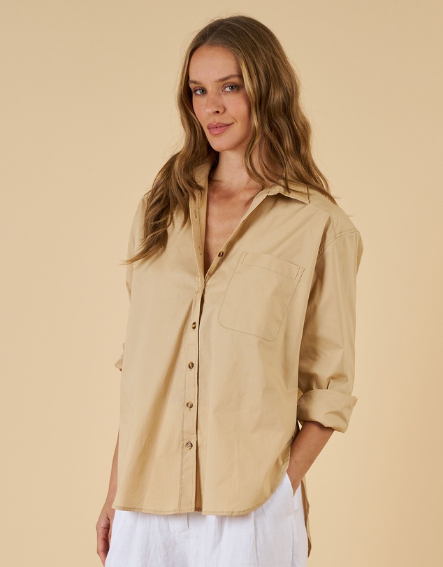 CAMIXA - Poppy Oversize Cotton Shirt