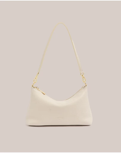 VESTIRSI - Ashley Ivory Leather Crossbody Bag