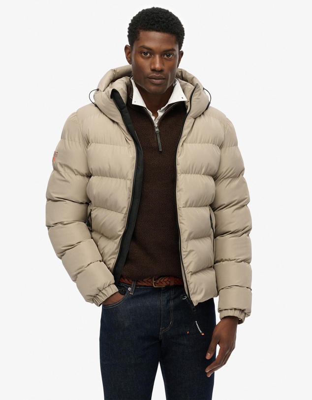 Superdry - Hooded Sports Puffer Jacket