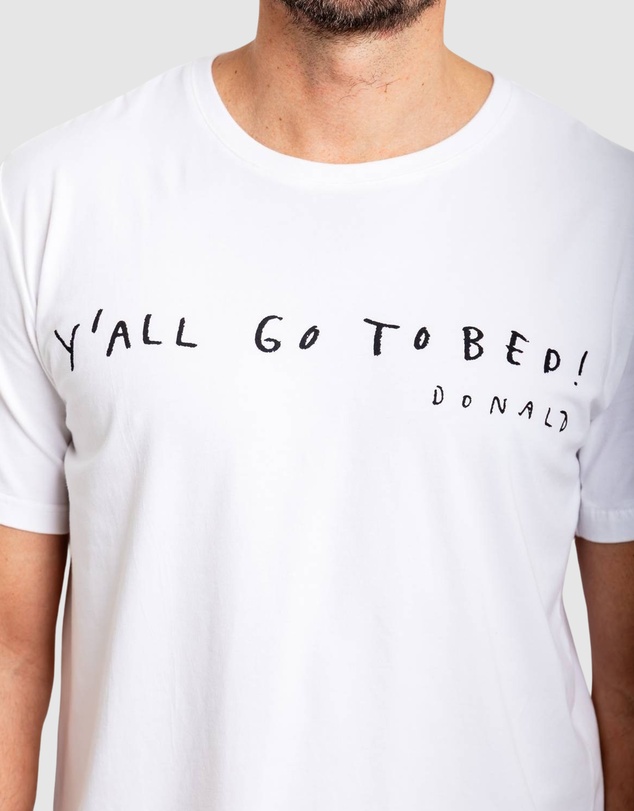 Sant And Abel - Men's Drawbertson Y'All Go To Bed T-Shirt