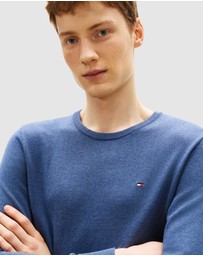 Tommy Hilfiger - Flag Embroidery Crew Neck Jumper